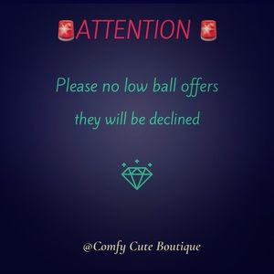 💫Please be mindful of all offers.